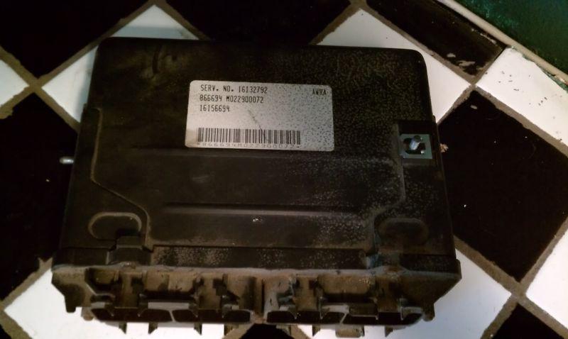 Buick regal computer electronic control unit module ecu ecm power train 16132792