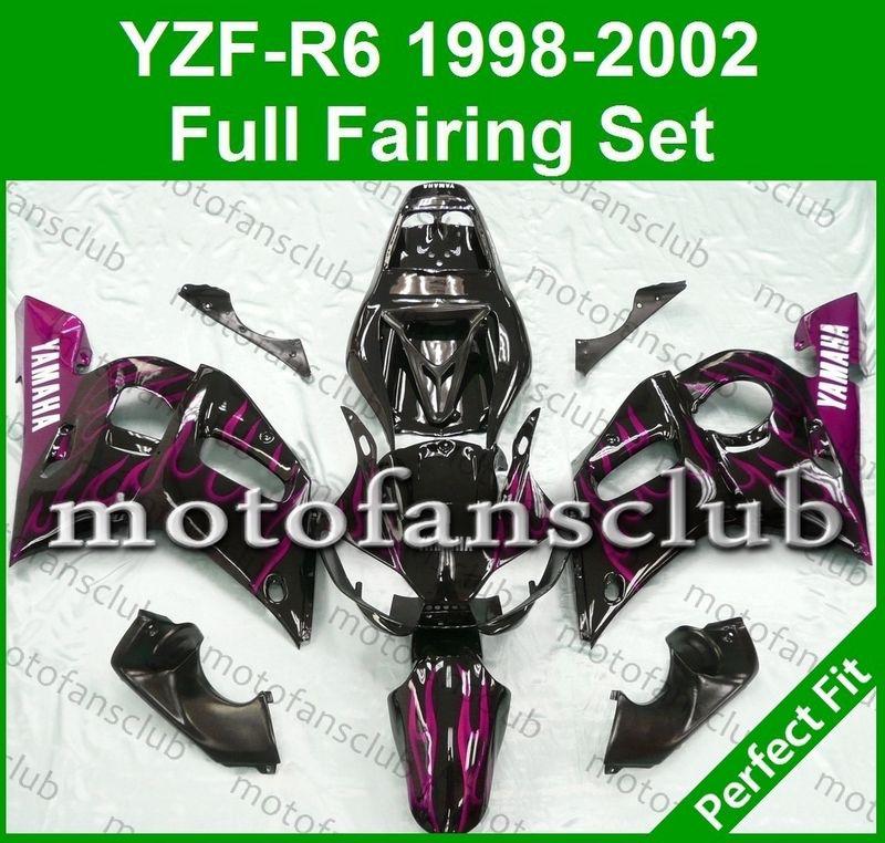 Fit yamaha yzf r6 98 99 00 01 02 yzfr6 1998 1999 2000 2001 2002 fairing #17 c