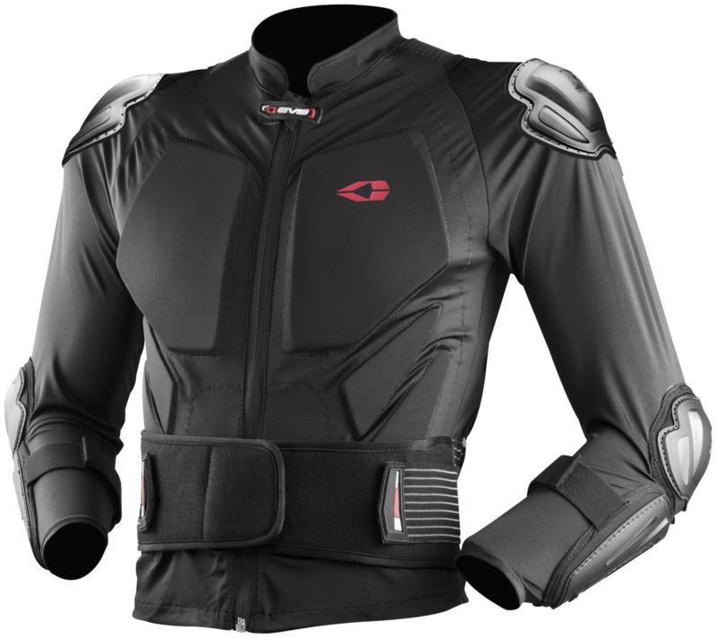 Evs comp motorcycle jacket black large