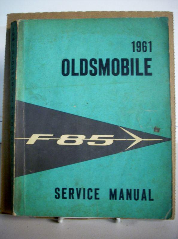 1961 61 olds oldsmobile f 85 dealer shop service repair manual book