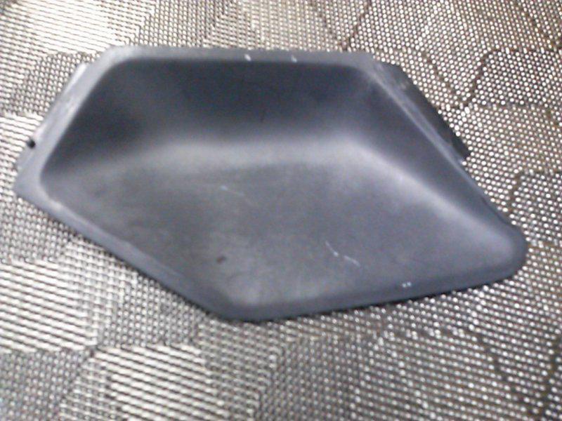 Bmw k75 k100 k1100 black plastic insert grab handle tail cowling - left 