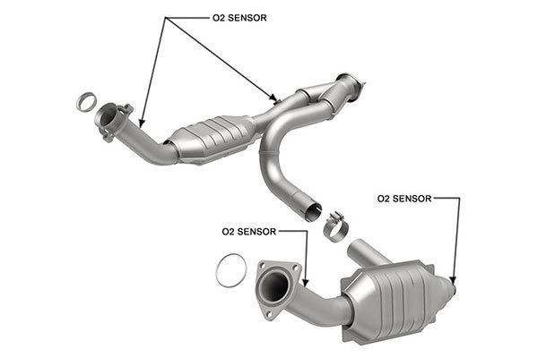 Magnaflow catalytic converters - 50 state california legal - 445641