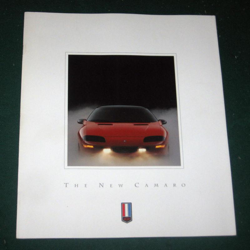 1993 chevy camaro dealer sales brochure; coupe; z28; 40 pgs