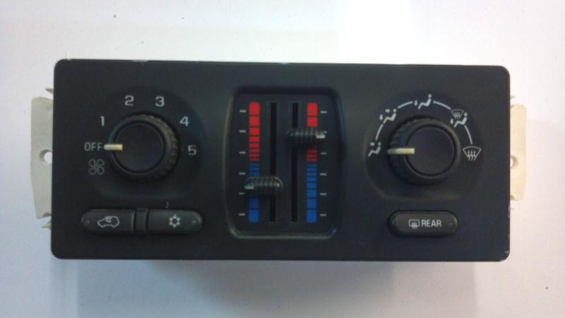 03-08 chevy trailblazer gmc envoy ac climate control oem 15195333