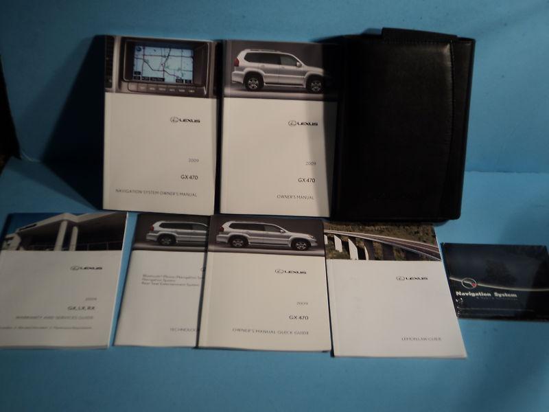 09 2009 lexus gx470 owners manual with navigation