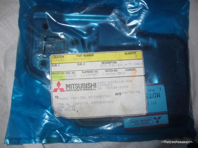 Oem mitsubishi md735572 md 735572 filter automatic transmission oil valve body