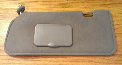 Ford escape tribute 01-06 gray grey sun visor sunvisor drivers left! 02 03 04 05