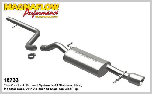 Magnaflow 16733 audi tt stainless cat-back system performance exhaust