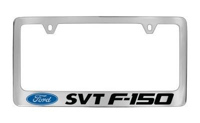 Ford genuine license frame factory custom accessory for svt f150 style 1