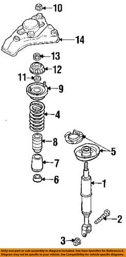 Volkswagen oem n10106402 rear suspension-upper control arm lock nut