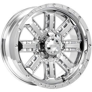 20x9 chrome gear alloy nitro  6x5.5 & 6x135 +18 rims dune grappler lt285/55r20