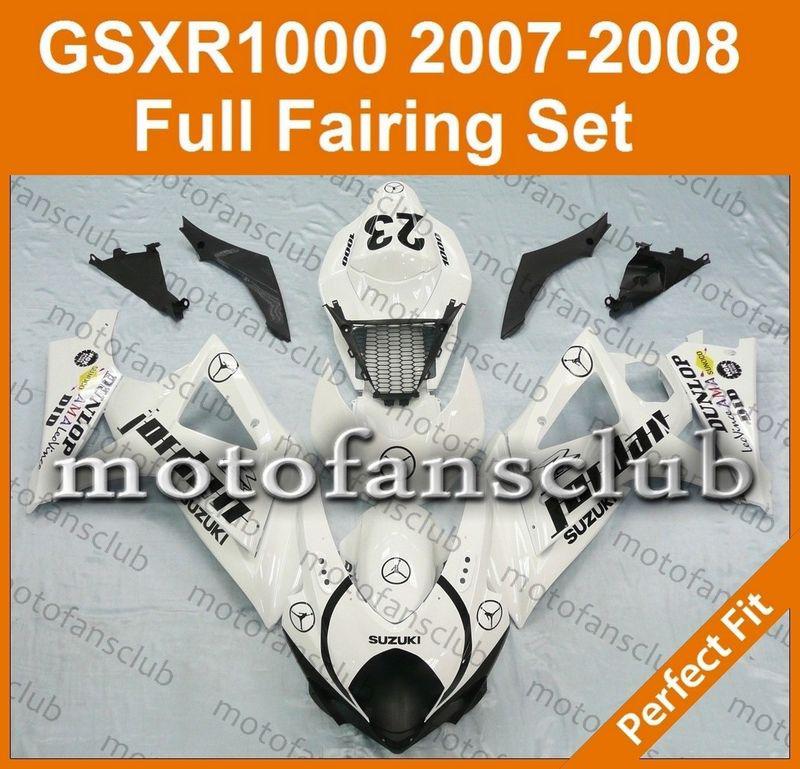 Fit suzuki gsxr 1000 07 08 gsx-r 2007 2008 fairing bodywork plastics k7 #23 c