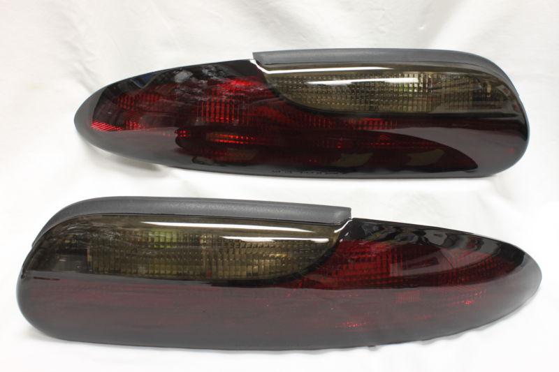 93-96 camaro smoked tinted tail lights pair z28 ss