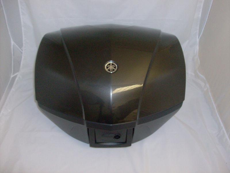 2009 09 yamaha fjr1300ae rear storage luggage touring trunk metallic titanium