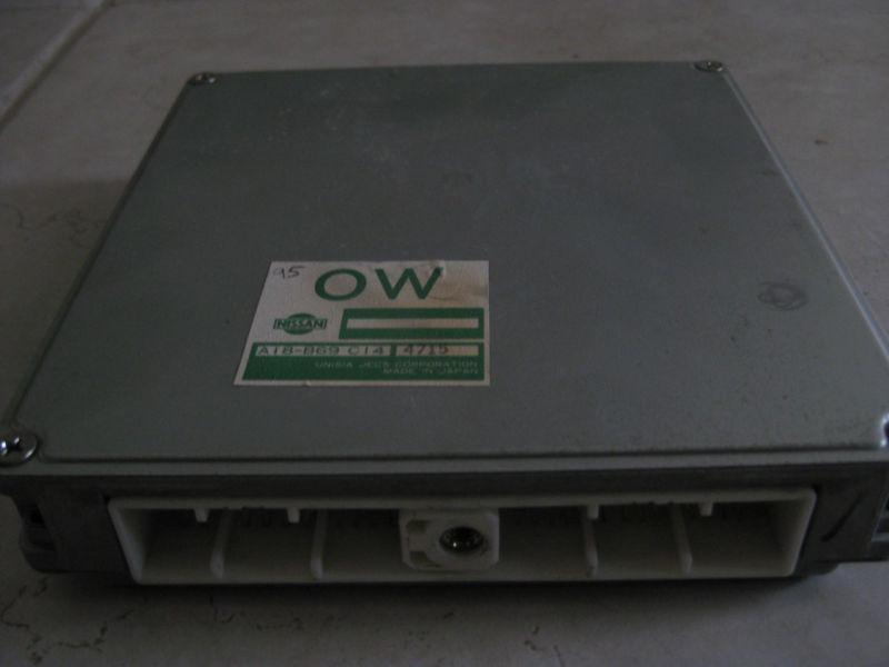 1994 -1995 infiniti g20 5spd mt engine control unit,ecu  a18-b69 c14 manual tran