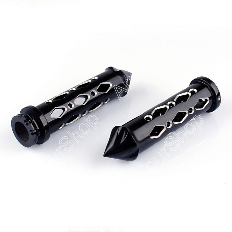 22mm handlebar grip bar end honda cbr suzuki gsxr kawasaki zx yamaha r1 r6 black