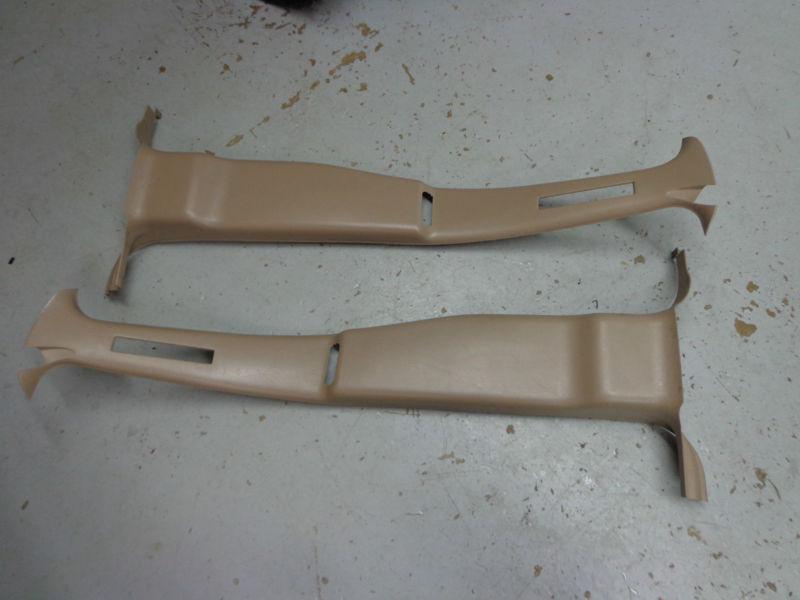 Ford expedition f150 brown side b pillar  trim insert panel tan 97-02 