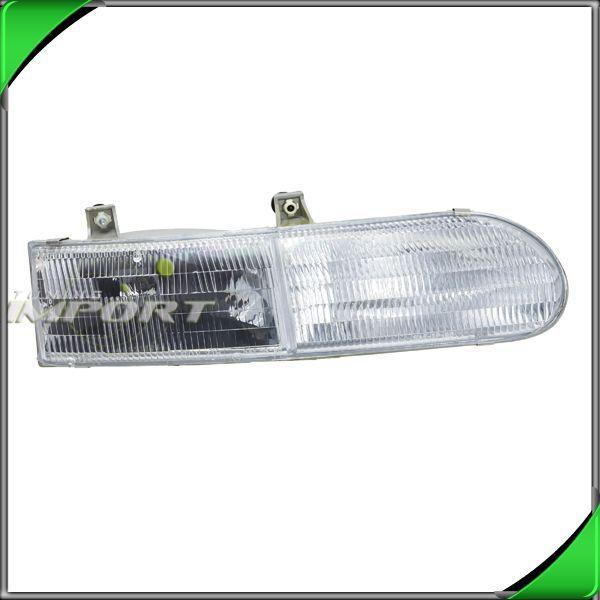 92-95 ford taurus gl lx se wagon clear right passenger head light lamp housing