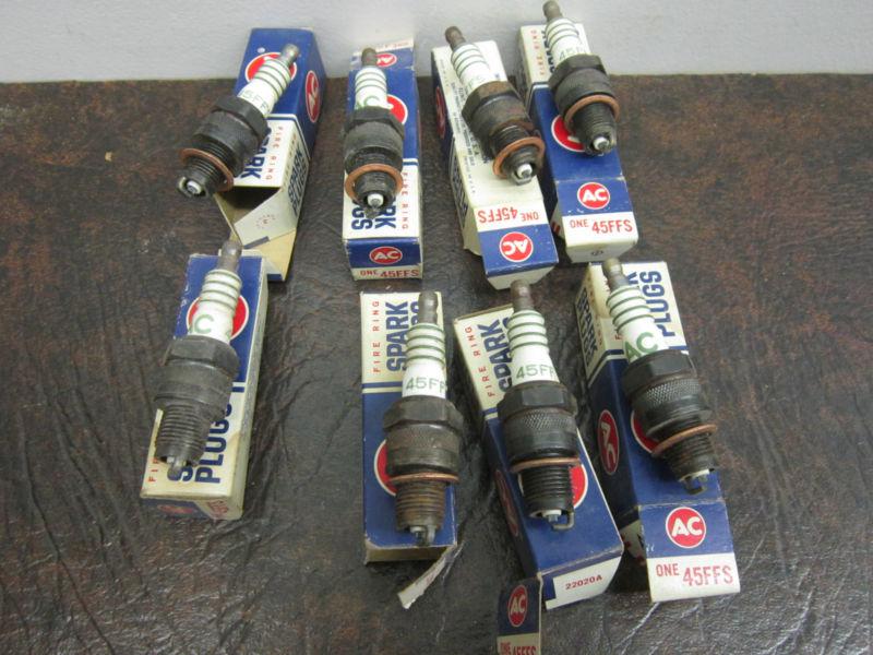 Ac spark plugs nos  buick 215 300 special skylark olds cutlass f85 jetfire 