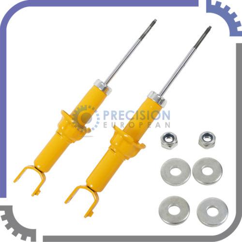 2pc rear shocks - 94-01 acura integra & 92-95 honda civic - yellow suspension