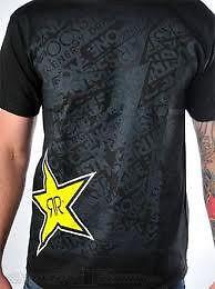 New one industries rockstar re-up tshirt black xxl
