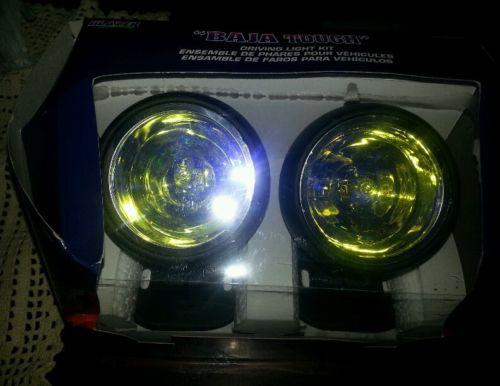 Baja tough driving light kit high intensity halogens