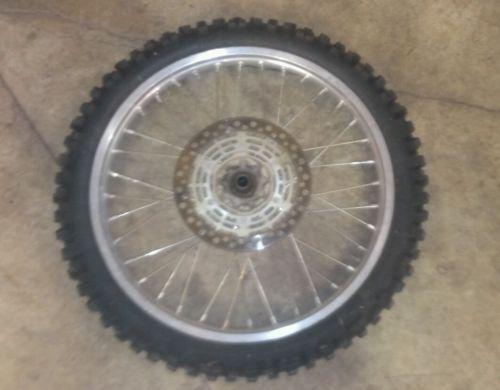 2000 rm 250 front wheel rim hub