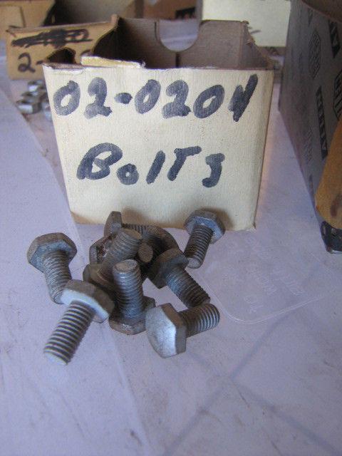 Nos bsa bolts p/n 02-0204 triumph other british motorcycle