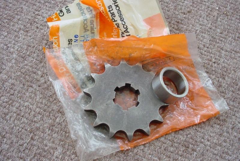 Aermacchi 14t sprocket gear w/spacer 35204+35206-73p