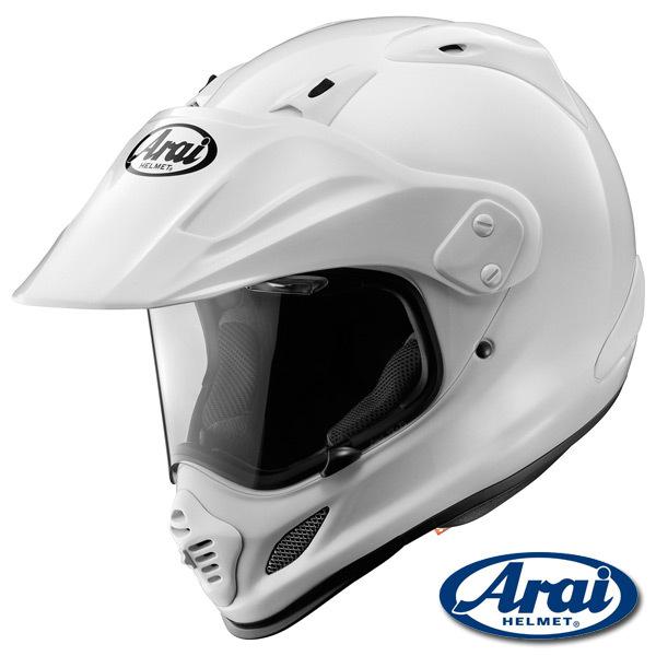 Arai xd4 solid white motorcycle helmet xl x-large