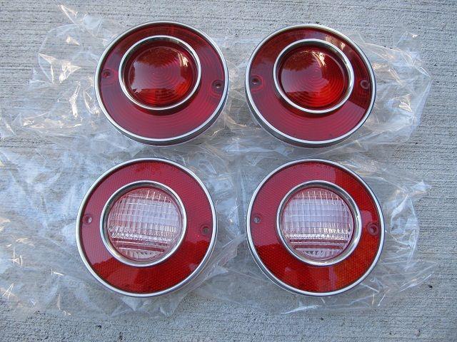 Corvette 75-79 tail light set 76 77 78 gm restoration 1975 1976 1977 1978 1979