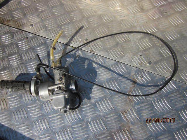 Honda elsinore cr250 carburetor throttle cable throttle housing