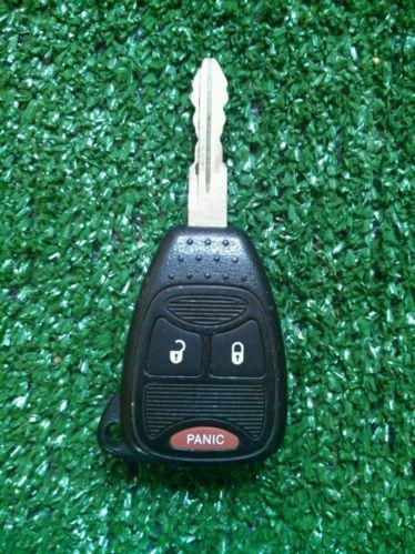 Dodge/chrysler/jeep 3 button keyless entry key fob *oht692427aa*