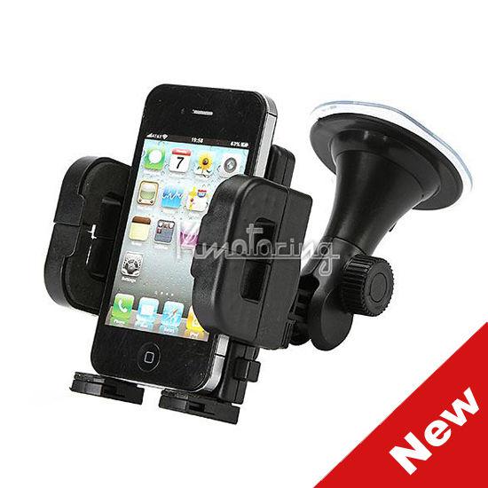 Nice universal 360 degree car mount for smart cell phone gps suction holder