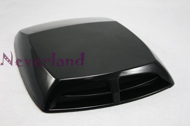 New universal car decorative air flow intake scoop turbo bonnet vent cover hood