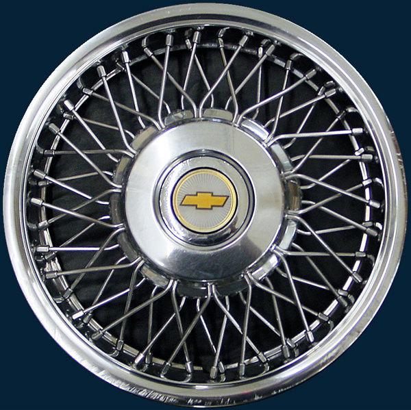 '86 87 88 89 chevrolet celebrity 14" 3167 wire wheel cover hubcap gm # 10091785