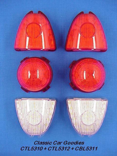 1953 chevy led tail light kit. includes back up lights!