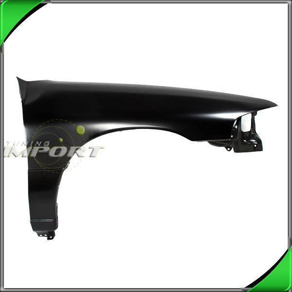 1991-1996 ford escort passenger front fender primered black steel tracer right