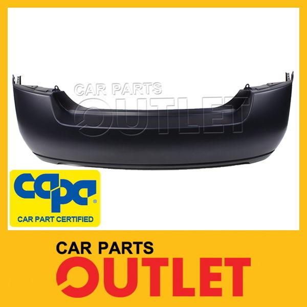 07 08 09 10 11 sentra rear bumper cover primered black plastic 2.0l 4cyl sl capa