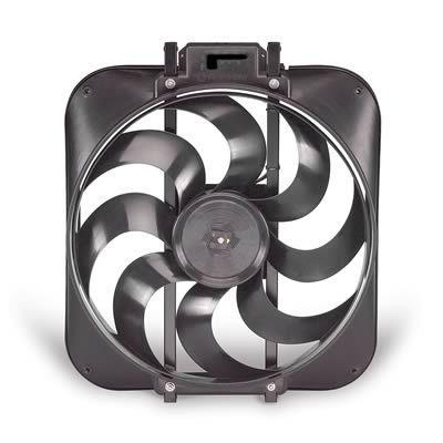 Flex-a-lite black magic xtreme electric fan 3,000 cfm puller 15" dia single 168