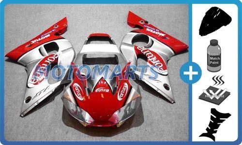 Bundle for yamaha yzf 600 r6 98 99 00 01 02 inj body kit fairing & windscreen am