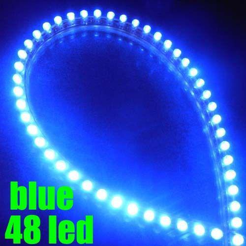 New 48 led  flexible pvc great wall strip light for car