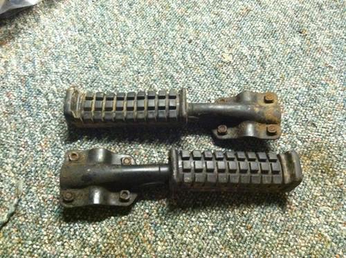 1982 honda atc 185s 185 s foot pegs bolts 1980-86