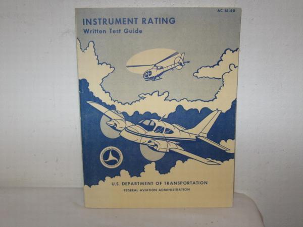 Instrment rating written test guide 1977 vfc 200 pages