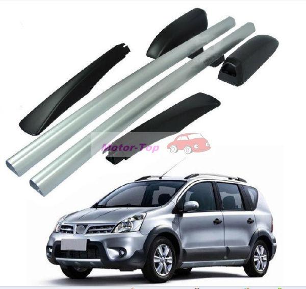 For nissan livina mpv car aluminium alloy top roof rack pair cargo luggage