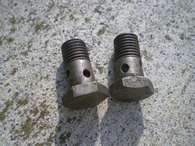 Porsche 356 early solex carbs banjo bolts