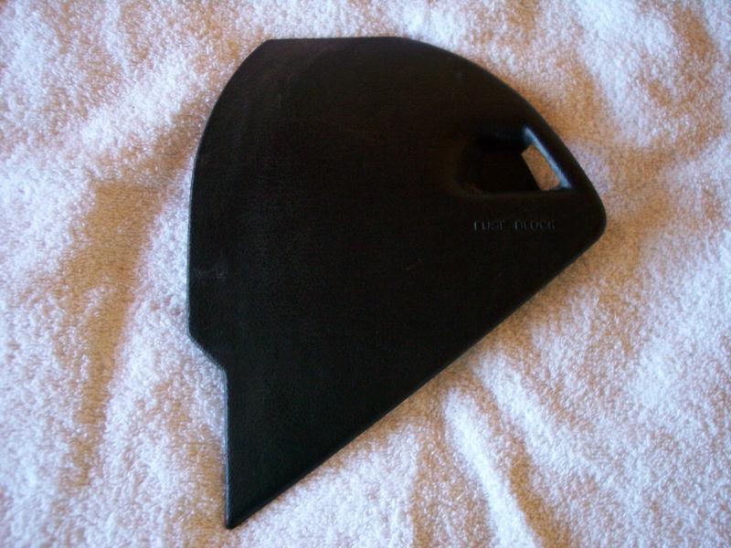 1993-1996 camaro z28 rs ss interior fuse panel trim cover black oem