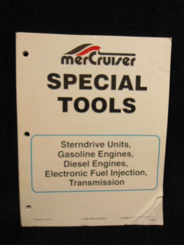 #90-806737-1 1998 mercruiser special tools drive units/gas & diesel engines/tran