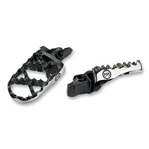 Moose racing hybrid footpegs 1/2" offset ss gas gas 125 300 ec mx xc yam wr yz