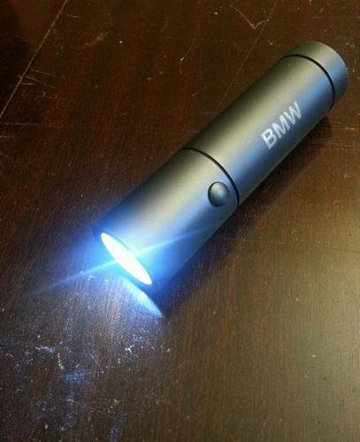 Bmw glovebox flashlight 1x4"